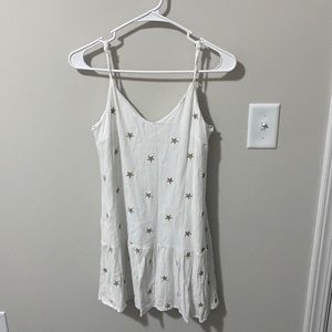 Mi ami size Medium white and stars dress